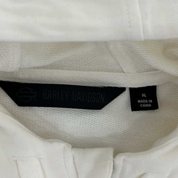 Harley Davidson White Hoodie - Picture 5 of 9
